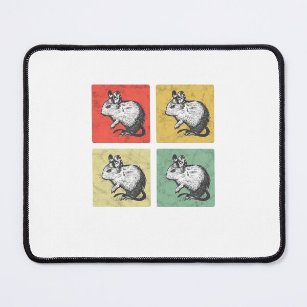 Item preview, Degu Vintage Chilean Rodent Degu designed and sold by madgrfx.