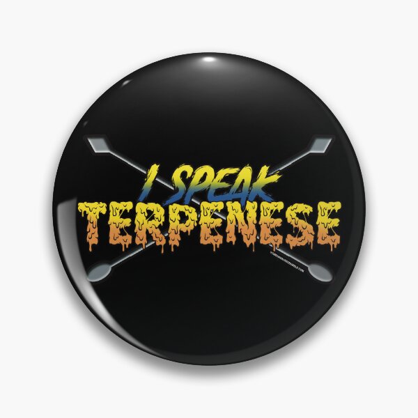 Item preview, I speak Terpenese Young Terps yellow and blue Gradient Terpene Dab Art designed and sold by YomeHayin.