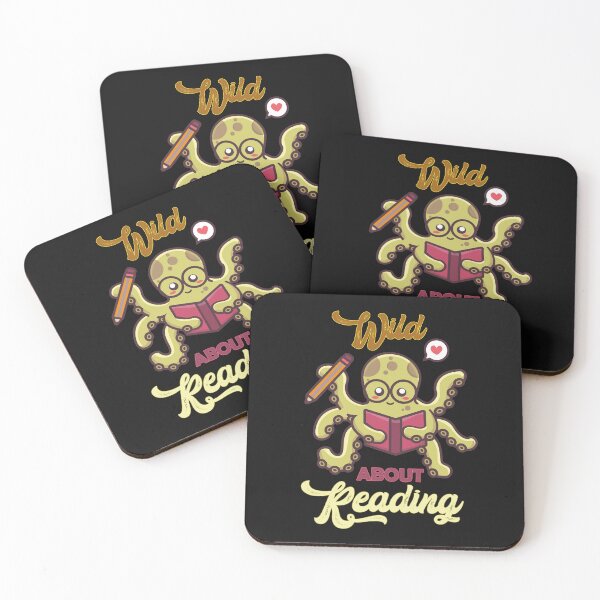 Item preview, Wild About Reading- Book Lover's Gift Ideas designed and sold by EvaWolf.