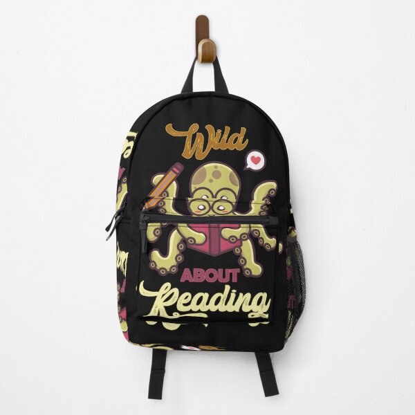Item preview, Wild About Reading- Book Lover's Gift Ideas designed and sold by EvaWolf.