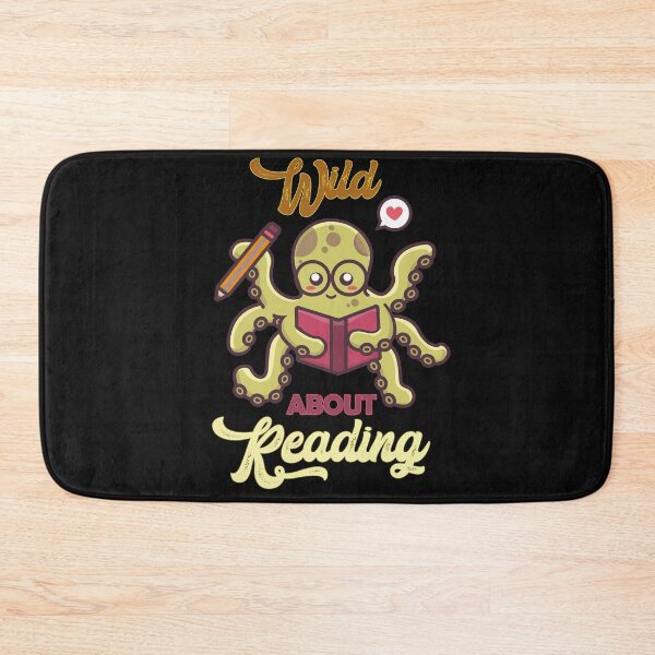 Item preview, Wild About Reading- Book Lover's Gift Ideas designed and sold by EvaWolf.