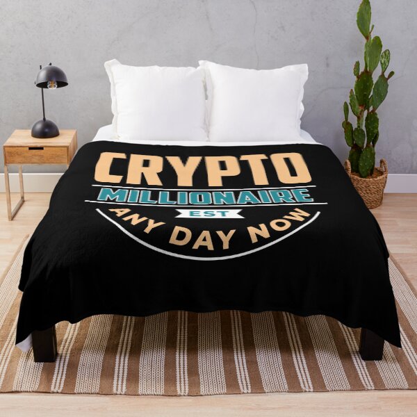Item preview, Crypto Millionaire Any Day Now designed and sold by BuxomBabe21.