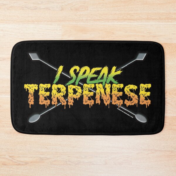 Item preview, I speak Terpenese Young Terps yellow and green Gradient Terpene Dab Art designed and sold by YomeHayin.