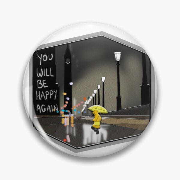 Item preview, Happy Again designed and sold by nerdpins.
