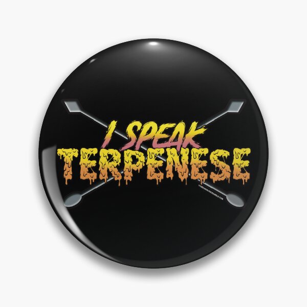 Item preview, I speak Terpenese Young Terps yellow and pink Gradient Terpene Dab Art designed and sold by YomeHayin.