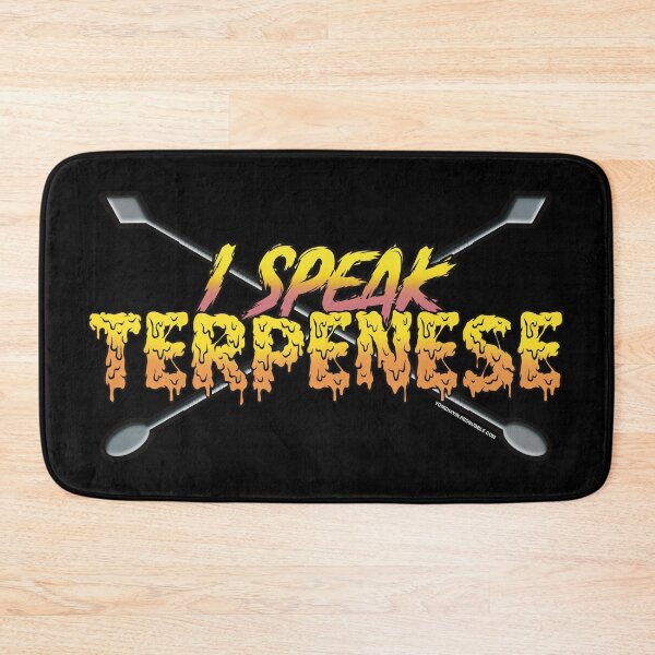 Item preview, I speak Terpenese Young Terps yellow and pink Gradient Terpene Dab Art designed and sold by YomeHayin.