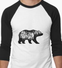 Camiseta ¾ bicolor para hombre Pasión de viajar