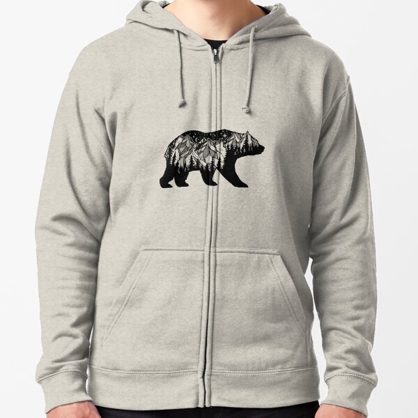 Wanderlust Zipped Hoodie