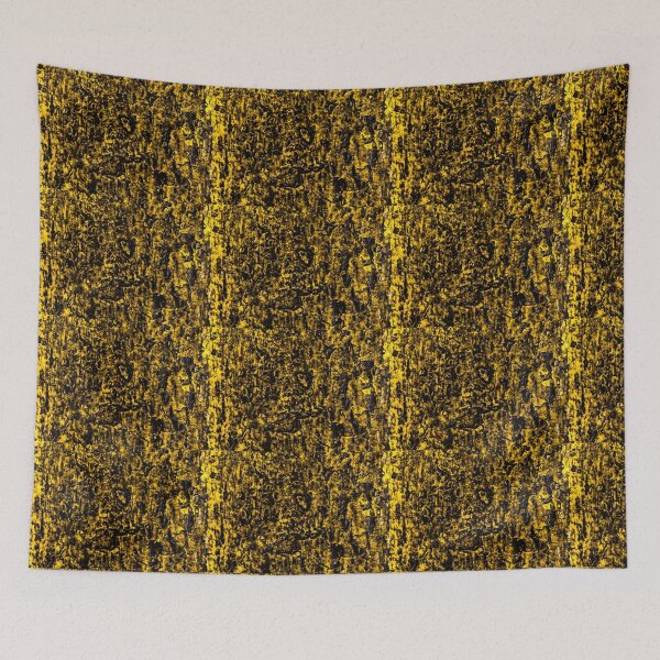 Item preview, Yellow Colour Abstract Wood and Rain Water designed and sold by NeonAbstracts.