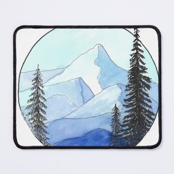 Item preview, Blue Mountains  designed and sold by ReneeDixonArt.