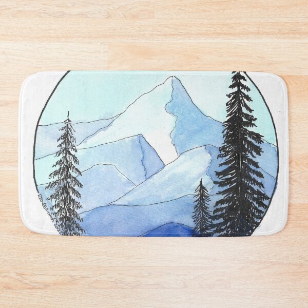 Item preview, Blue Mountains  designed and sold by ReneeDixonArt.
