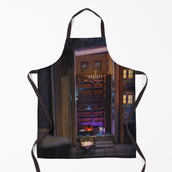 Item preview, Book shelf insert - library and cafe designed and sold by vixfx.