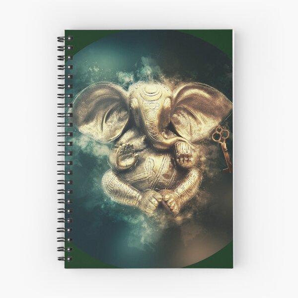 Item preview, Lord Ganesha Gold designed and sold by GaliYoga.