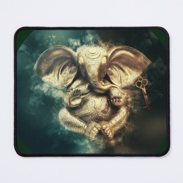 Item preview, Lord Ganesha Gold designed and sold by GaliYoga.