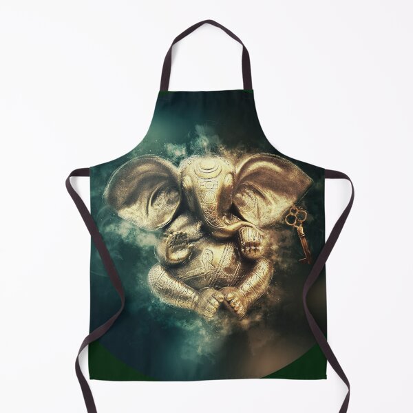 Item preview, Lord Ganesha Gold designed and sold by GaliYoga.