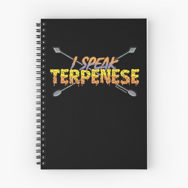 Item preview, I speak Terpenese Young Terps orange and purple Gradient Terpene Dab Art designed and sold by YomeHayin.