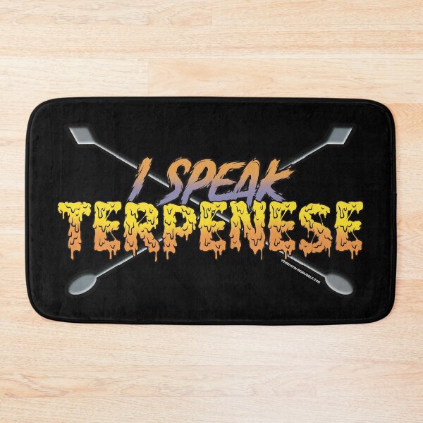 Item preview, I speak Terpenese Young Terps orange and purple Gradient Terpene Dab Art designed and sold by YomeHayin.