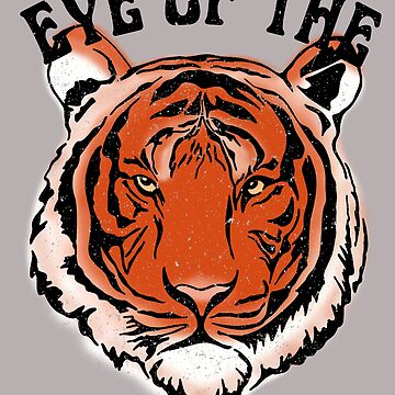 Eye Of The Tiger Cute Retro Shirt Vintage T Shirt Woman Funny