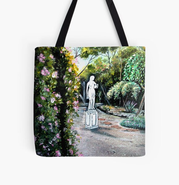 Garden View, Blue Mountains All Over Print Tote Bag