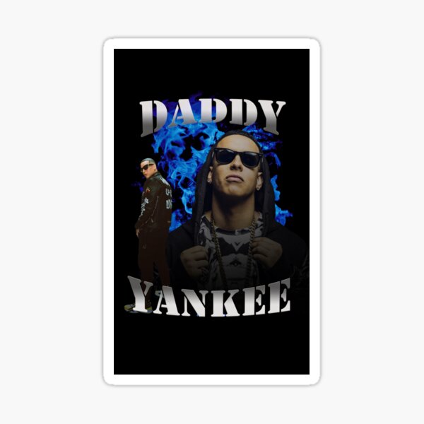 "Daddy Yankee Reggaeton Legend" Sticker by Reggaeton-Flow | Redbubble