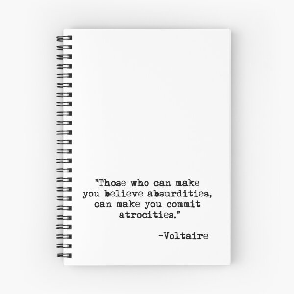 Item preview, Those who can make you believe absurdities... - Voltaire (black) designed and sold by Thelittlelord.