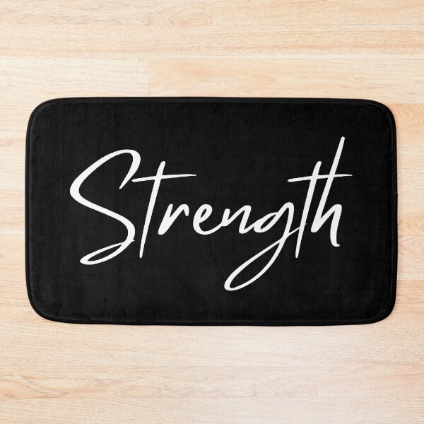 Item preview, Strength. Beautiful Calligraphy Self Empowerment Quote. designed and sold by That Cheeky Tee.