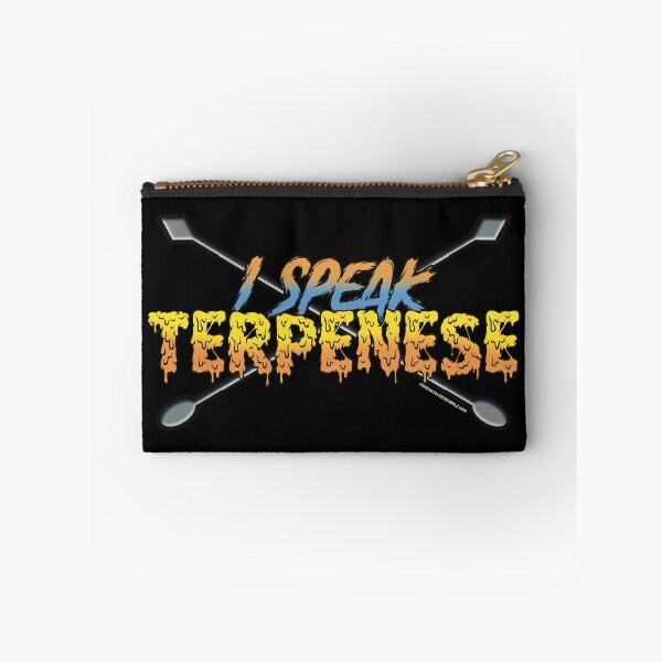 Item preview, I speak Terpenese Young Terps orange and blue Gradient Terpene Dab Art designed and sold by YomeHayin.