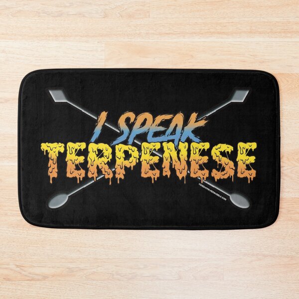 Item preview, I speak Terpenese Young Terps orange and blue Gradient Terpene Dab Art designed and sold by YomeHayin.