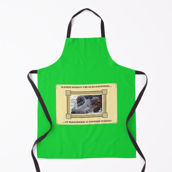 Item preview, Wallowing Hippo Funny Design designed and sold by CoyoteGifts.