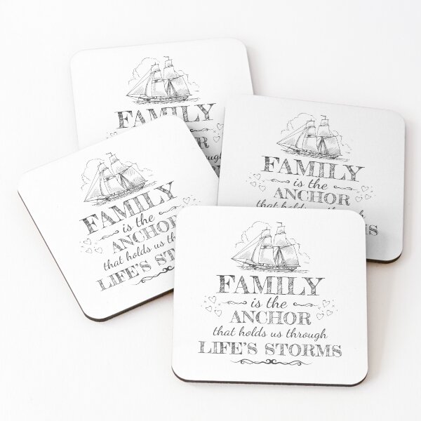 Item preview, Family Is The Anchor That Holds Us Through Life's Storms designed and sold by Cedroad Shirts.