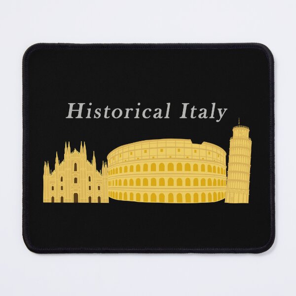 Item preview, Historical Italy, Milan Cathedral, Rome Colosseum, Leaning Tower of Pisa designed and sold by CreaVisArt.