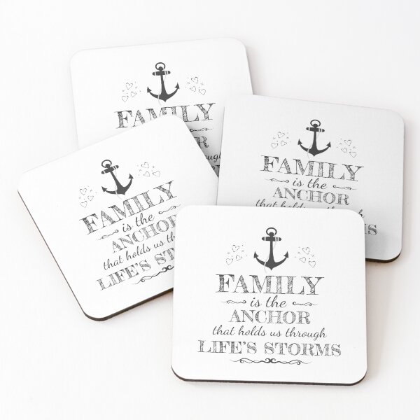 Item preview, Family Is The Anchor That Holds Us Through Life's Storms designed and sold by Cedroad Shirts.