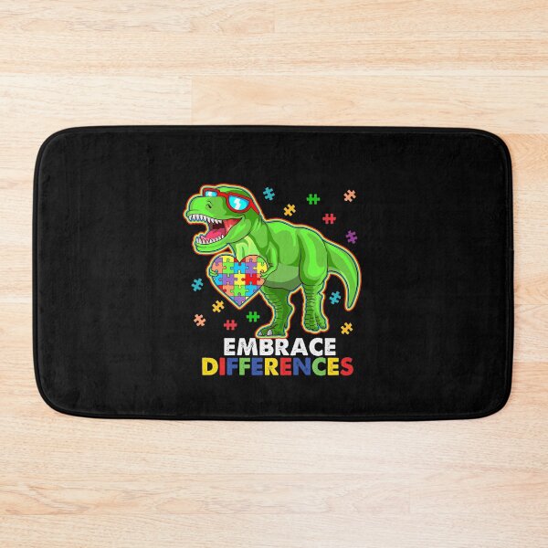 Item preview, Embrace Differences Autism Awareness Dinosaur designed and sold by Ibu83.