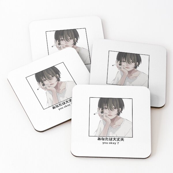Item preview, You Okay ? - Anime Girl (あなたは大丈夫 ) designed and sold by OurShop00.
