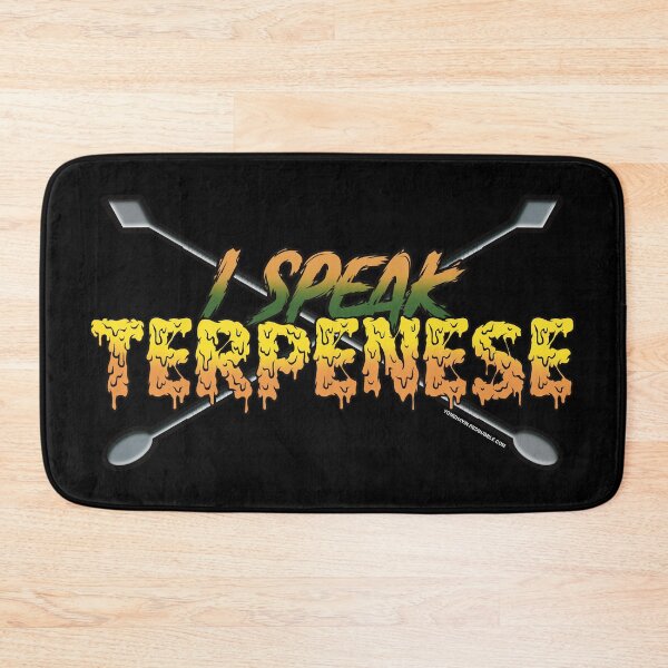 Item preview, I speak Terpenese Young Terps orange and green Gradient Terpene Dab Art designed and sold by YomeHayin.