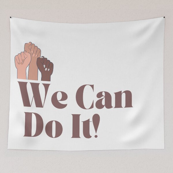 Item preview, We Can Do It Cloud - Team positivity designed and sold by Levated.