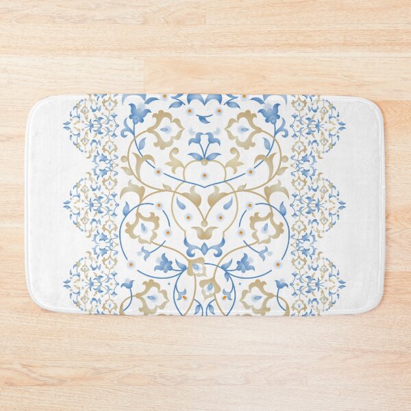 Item preview, BLUE FLOWERS EASTERN DECOR designed and sold by harounshirt.