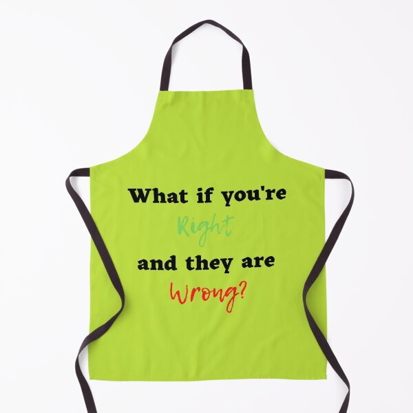 Item preview, What If You're Right And They're Wrong Text T-shirt design designed and sold by KoopTroop ⭐⭐⭐⭐⭐.