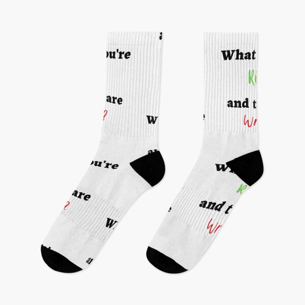 Item preview, What If You're Right And They're Wrong Text T-shirt design  designed and sold by KoopTroop ⭐⭐⭐⭐⭐.