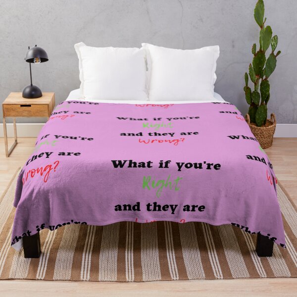 Item preview, What If You're Right And They're Wrong Text T-shirt design  designed and sold by KoopTroop ⭐⭐⭐⭐⭐.