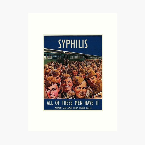 Syphilis Art Print