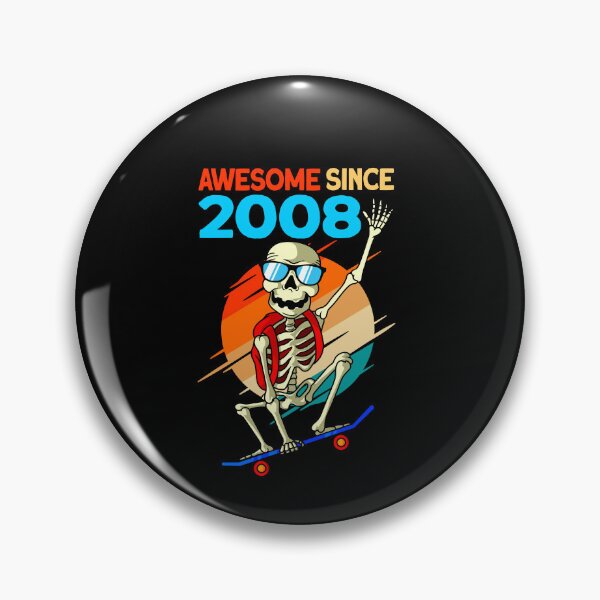 Item preview, Skateboard 14th Birthday Born In 2008 designed and sold by Ibu83.