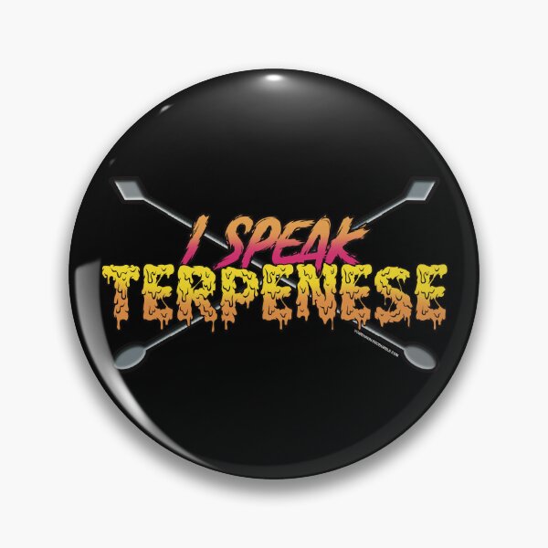 Item preview, I speak Terpenese Young Terps orange and pink Gradient Terpene Dab Art designed and sold by YomeHayin.