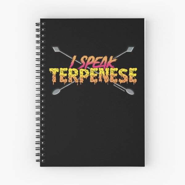 Item preview, I speak Terpenese Young Terps orange and pink Gradient Terpene Dab Art designed and sold by YomeHayin.