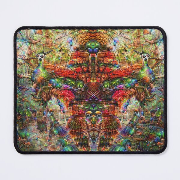 Item preview, "Extraterrestrial Dreamworld" - Totem in a psychedelic dream world designed and sold by Patrick Hager.