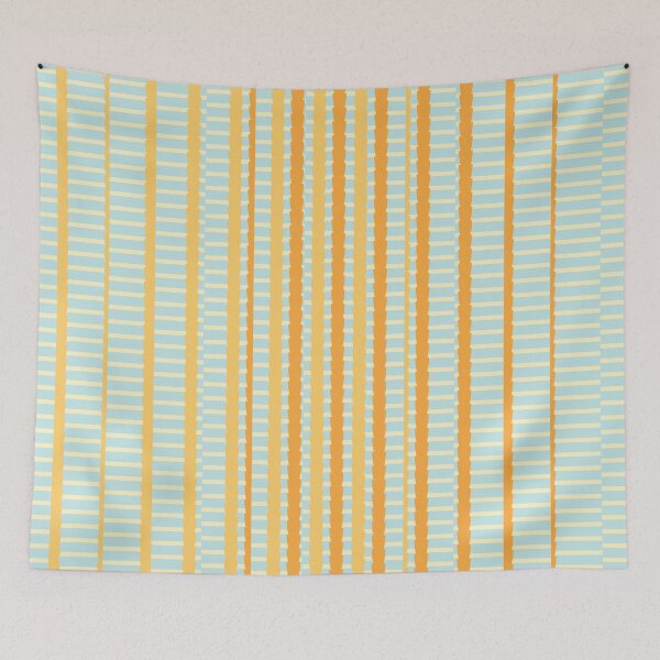 Item preview, Stripes meet Stripes Composition Artwork 01 Color 02 designed and sold by Stefanie Boike.