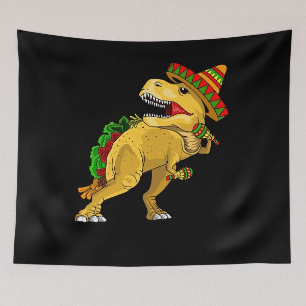 Item preview, Cinco de Mayo tyrannosaurus rex Tacosaurus gift designed and sold by Ibu83.
