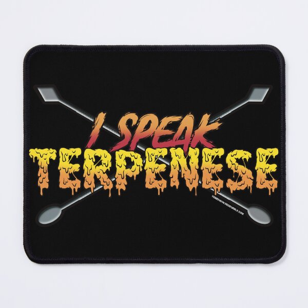 Item preview, I speak Terpenese Young Terps orange and red Gradient Terpene Dab Art designed and sold by YomeHayin.