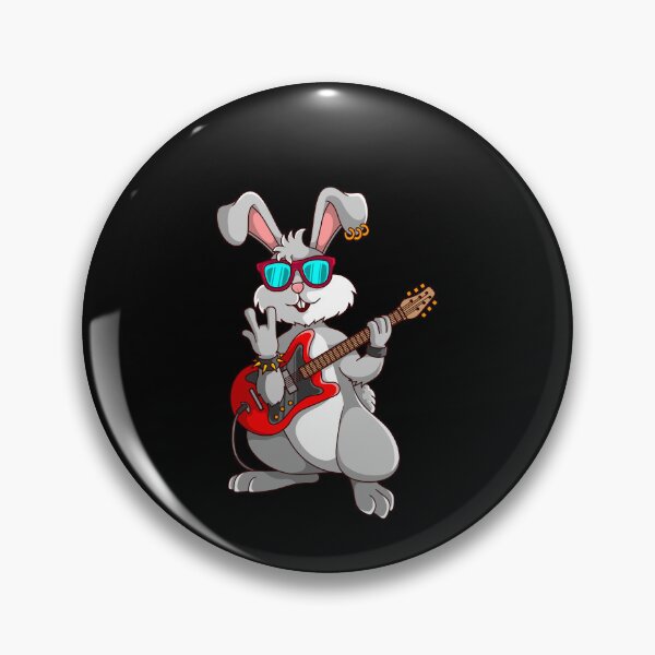 Item preview, Easter Bunny Rockmusik designed and sold by Ibu83.