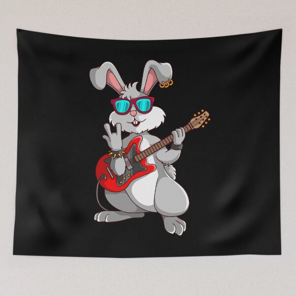 Item preview, Easter Bunny Rockmusik designed and sold by Ibu83.